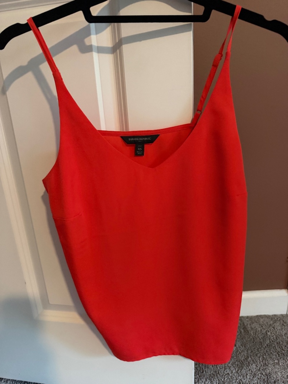 Banana Republic Tomato Red Camisole XS